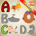 Puzzles del alfabeto español para niños